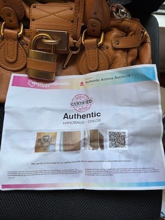 Chloe Handbags - Chloé Paddington Leather Satchel Bag Tan/Brown